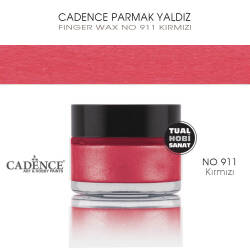 Cadence Parmak Yaldız 911 Kırmızı 20 ml - Cadence