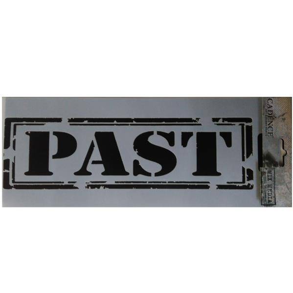 Cadence Past Geçmiş Temalı Stencil MU76 - 1