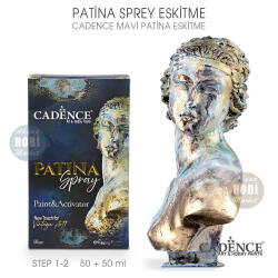Cadence Patina Sprey Eskitme Mavi 50+50 ml - Cadence (1)