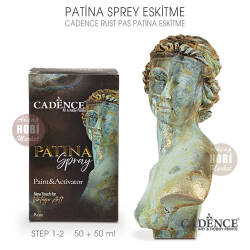 Cadence Patina Sprey Eskitme Rust Pas 50+50 ml - Cadence (1)