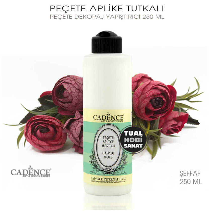 Cadence Peçete Aplike Tutkalı 250 ml - 2