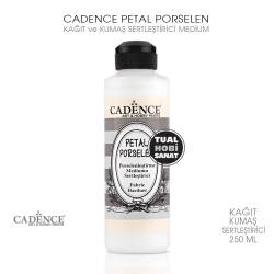Cadence Petal Porselen Kağıt Kumaş Sertleştirici 250 ml - Cadence