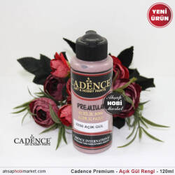 Cadence Premium 0250 Açık Gül Rengi Akrilik Boya 120 ml - Cadence