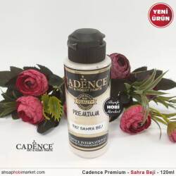 Cadence Premium 0357 Sahra Beji Akrilik Boya 120 ml - Cadence