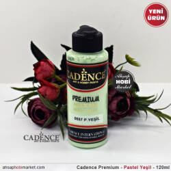 Cadence Premium 0557 Pastel Yeşil Akrilik Boya 120 ml - Cadence