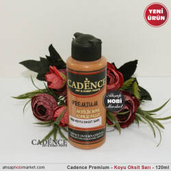 Cadence Premium 0850 Koyu Oksit Sarı Akrilik Boya 120 ml - Cadence