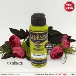 Cadence Premium 1290 Kiwi Yeşili Akrilik Boya 120 ml - Cadence