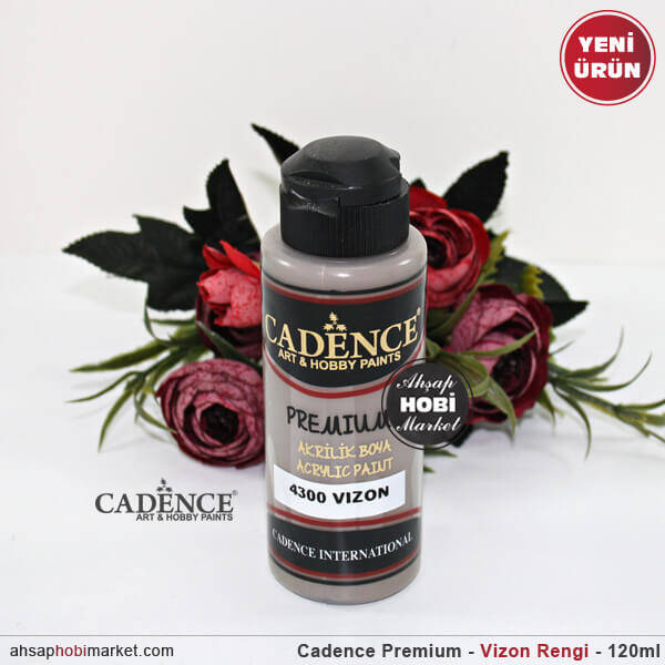 Cadence Premium 4300 Vizon Rengi Akrilik Boya 120 ml - 1