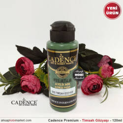Cadence Premium 5030 Timsah Gözyaşı Rengi Akrilik Boya 120 ml - Cadence