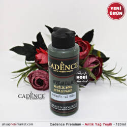 Cadence Premium 5150 Antik Yağ Yeşili Akrilik Boya 120 ml - Cadence