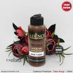 Cadence Premium 6025 Taba Rengi Akrilik Boya 120 ml - Cadence