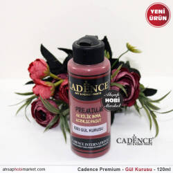 Cadence Premium 6263 Gül Kurusu Rengi Akrilik Boya 120 ml - Cadence