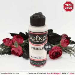 Cadence Premium 6450 Arnika Beyazı Akrilik Boya 120 ml - Cadence
