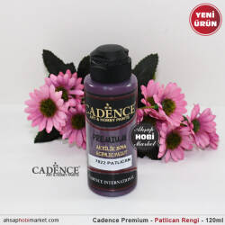 Cadence Premium 7022 Patlıcan Rengi Akrilik Boya 120 ml - Cadence