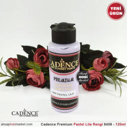 Cadence Premium 8458 Pastel Lila Akrilik Boya 120 ml - Cadence