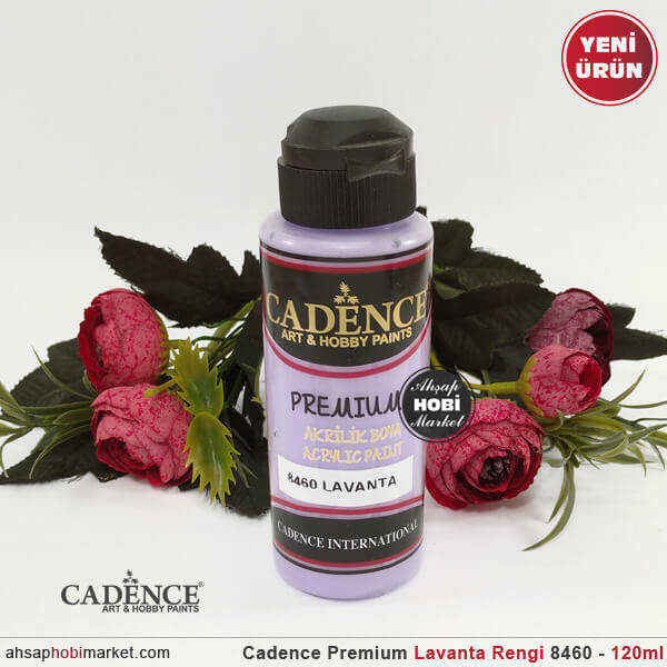 Cadence Premium 8460 Lavanta Akrilik Boya 120 ml - 1