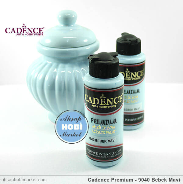 Cadence Premium 9040 Bebek Mavi Akrilik Boya 120 ml - 2