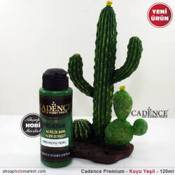 Cadence Premium 9052 Koyu Yeşil Akrilik Boya 120 ml - Cadence (1)