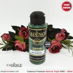 Cadence Premium 9066 Kereviz Yeşili Akrilik Boya 120 ml - Cadence