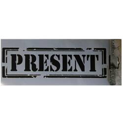 Cadence Present Şimdiki Zaman Temalı Stencil MU75 - Cadence