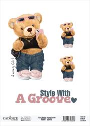 Cadence Puffy Mood Kumaş Transfer Kağıdı PFM 03 - Cadence