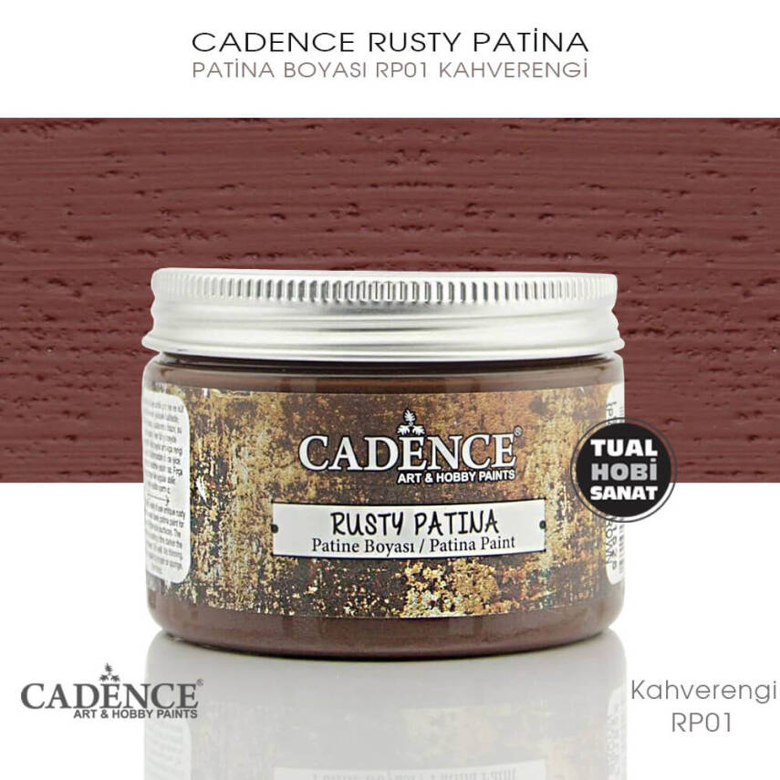Cadence Rusty Patina Boyası RP01 Kahverengi - 1