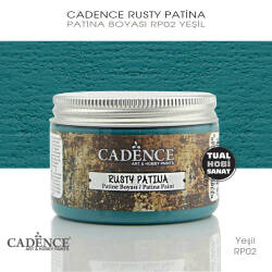 Cadence Rusty Patina Boyası RP02 Yeşil - Cadence