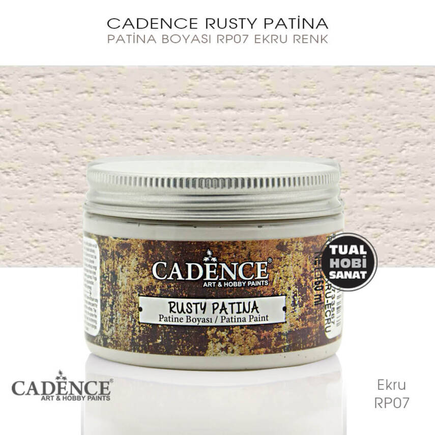Cadence Rusty Patina Boyası RP07 Ekru Beji - 1