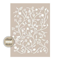 Cadence Sarmaşık Yaprak Stencil Şablon AS414 - Cadence