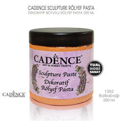 Cadence Sculpture Dekoratif Rölyef 1352 Bal Kabağı 250ml - Cadence
