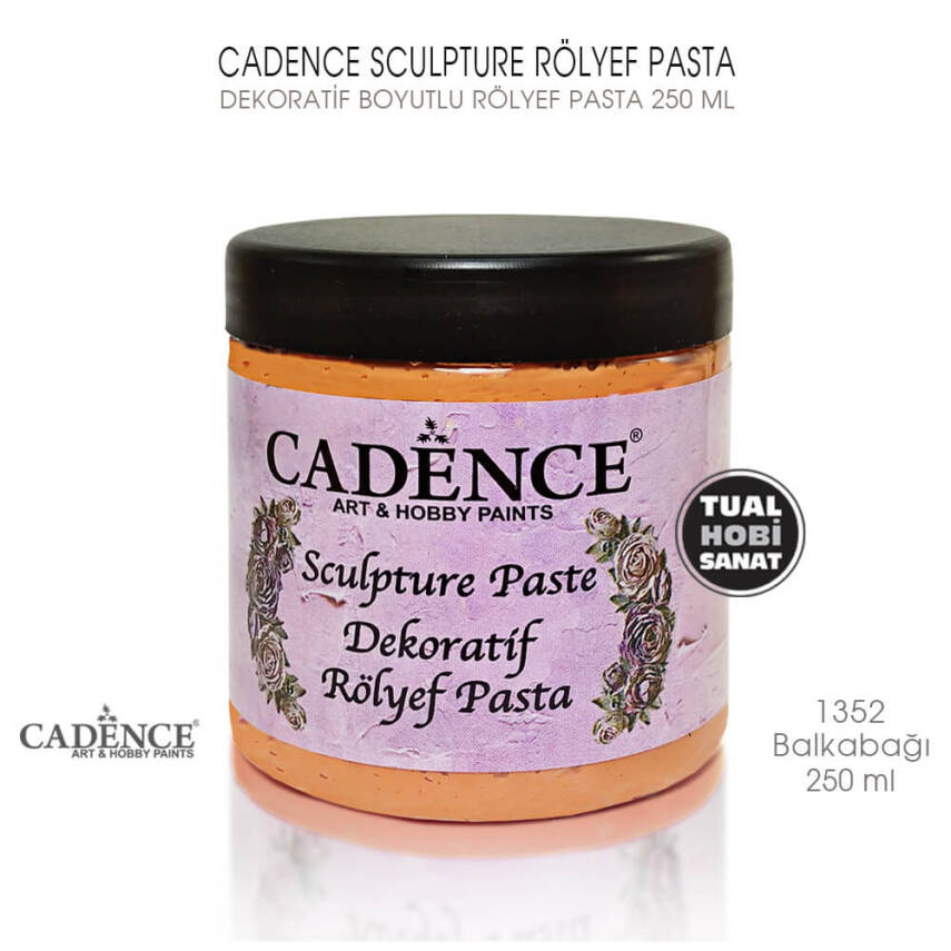 Cadence Sculpture Dekoratif Rölyef 1352 Bal Kabağı 250ml - 1