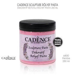 Cadence Sculpture Dekoratif Rölyef 6800 Pembe 250ml - Cadence