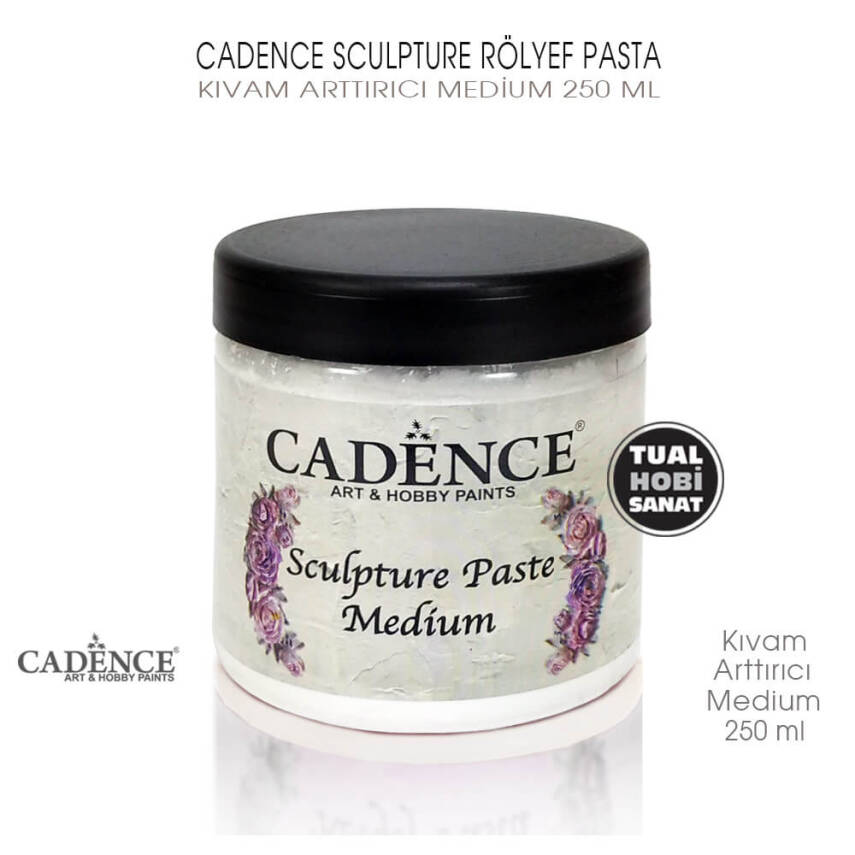 Cadence Sculpture Rölyef Pasta Kıvam Artırıcı Toz 250ml - 1