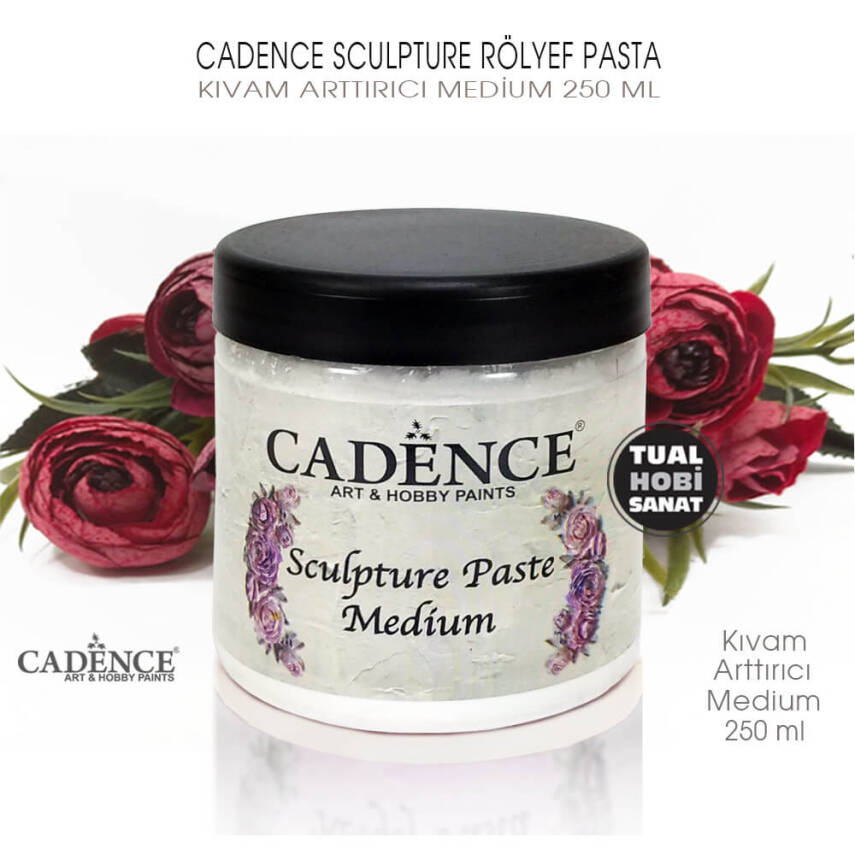 Cadence Sculpture Rölyef Pasta Kıvam Artırıcı Toz 250ml - 2
