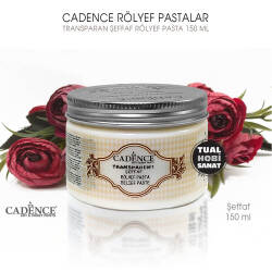 Cadence Şeffaf Rölyef Pasta 150 ml - Cadence (1)