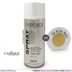 Cadence Sprey Boya 310 Altın Yaldız - 400ml - Cadence