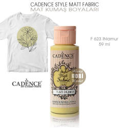 Cadence Style Matt Fabric F-623 Ihlamur Mat Kumaş Boyası 59 ml - Cadence