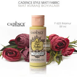 Cadence Style Matt Fabric F-623 Ihlamur Mat Kumaş Boyası 59 ml - Cadence (1)