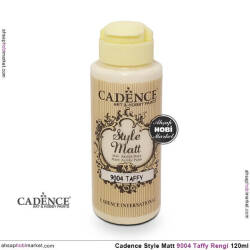 Cadence Style Matt s9004 Taffy Akrilik Boya 120ml - Cadence
