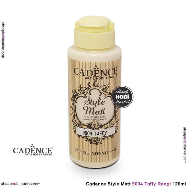 Cadence Style Matt s9004 Taffy Akrilik Boya 120ml - 1