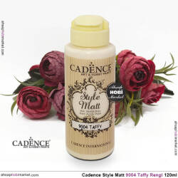 Cadence Style Matt s9004 Taffy Akrilik Boya 120ml - Cadence (1)