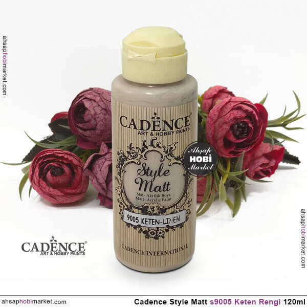Cadence Style Matt s9005 Keten Akrilik Boya 120ml - 2