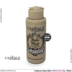 Cadence Style Matt s9006 Kum Beji Akrilik Boya 120ml - Cadence