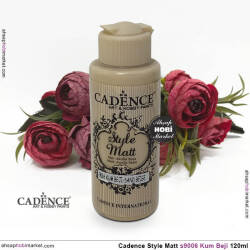 Cadence Style Matt s9006 Kum Beji Akrilik Boya 120ml - Cadence (1)