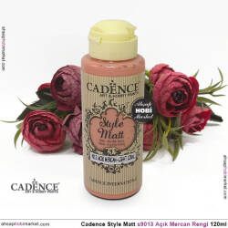 Cadence Style Matt s9013 Açık Mercan Akrilik Boya 120ml - Cadence (1)