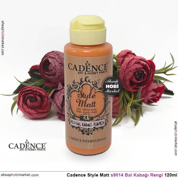 Cadence Style Matt s9014 Bal Kabağı Akrilik Boya 120ml - 2