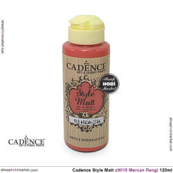 Cadence Style Matt s9015 Mercan Akrilik Boya 120ml - Cadence