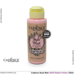 Cadence Style Matt s9020 Bebek Pembe Akrilik Boya 120ml - Cadence