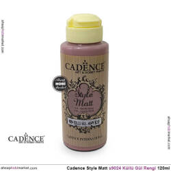 Cadence Style Matt s9024 Küllü Gül Akrilik Boya 120ml - Cadence