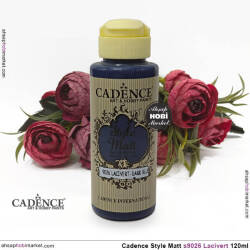 Cadence Style Matt s9026 Lacivert Akrilik Boya 120ml - Cadence (1)